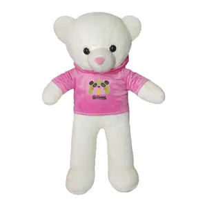 عرسک طرح خرس مدل هودی دار ارتفاع 60 سانتی متر