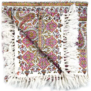 سفره قلمکار اعلا اثر چیت ساز طرح 3 سایز 100 × 100 سانتی متر