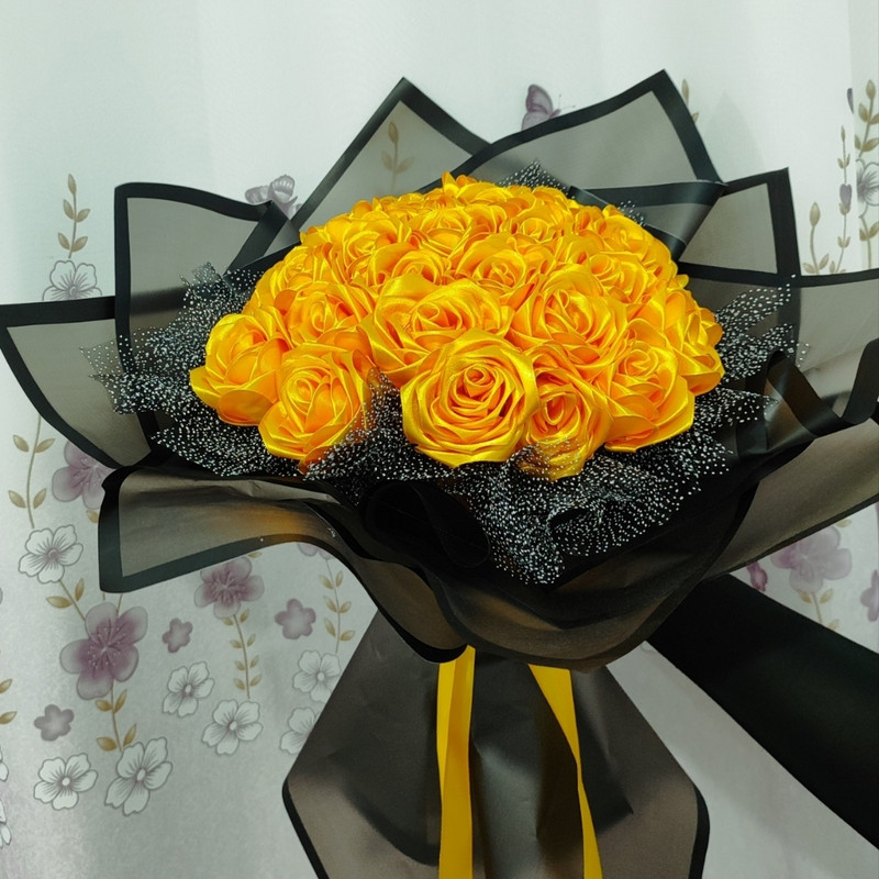 دسته گل مصنوعی مدل رز جاودان 30 شاخه