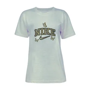 تی شرت آستین کوتاه زنانه کد A77  رنگ طوسی