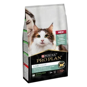 غذای خشک گربه پروپلن مدل PROPLAN LIVECLEAR Sterilised +1 Adult Cat Salamon وزن 1.4 کیلوگرم