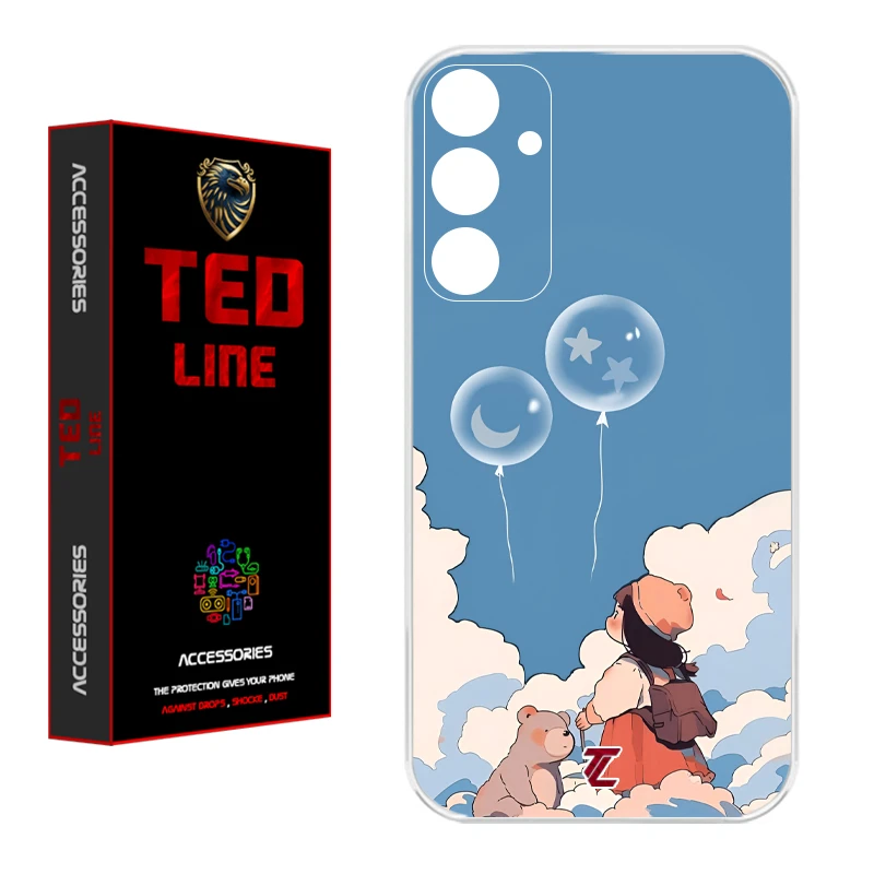 کاور تدلاین طرح دخترونه کد 1202 مناسب برای گوشی موبایل سامسونگ Galaxy A34