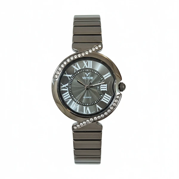 ساعت مچی عقربه‌ای کوارتز زنانه ویکتور مدل 1568L