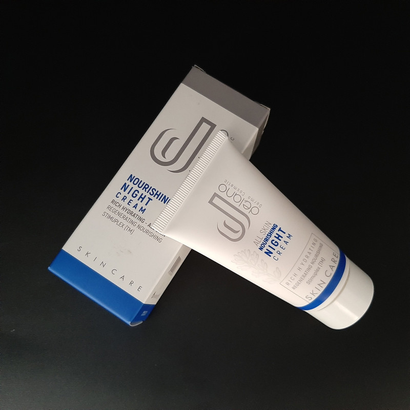 کرم روشن کننده و شب مغذی دلانو مدل 001 حجم 50 میلی لیتر