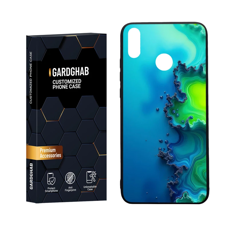 کاور گارد قاب مدل دورژله ای ساده مناسب برای گوشی موبایل آنر 8x