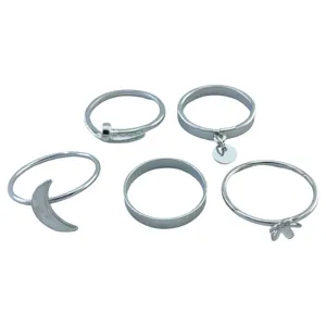 انگشتر زنانه مدل مدل R4004 مدل 5 عددی