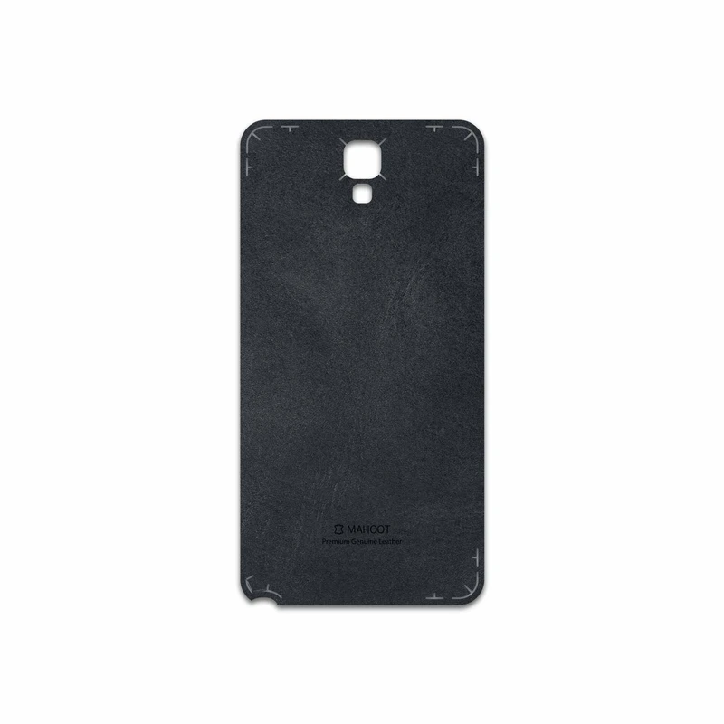 برچسب پوششی ماهوت مدل Graphite Buffalo Leather مناسب برای گوشی موبایل سامسونگ Galaxy Note 3 Neo