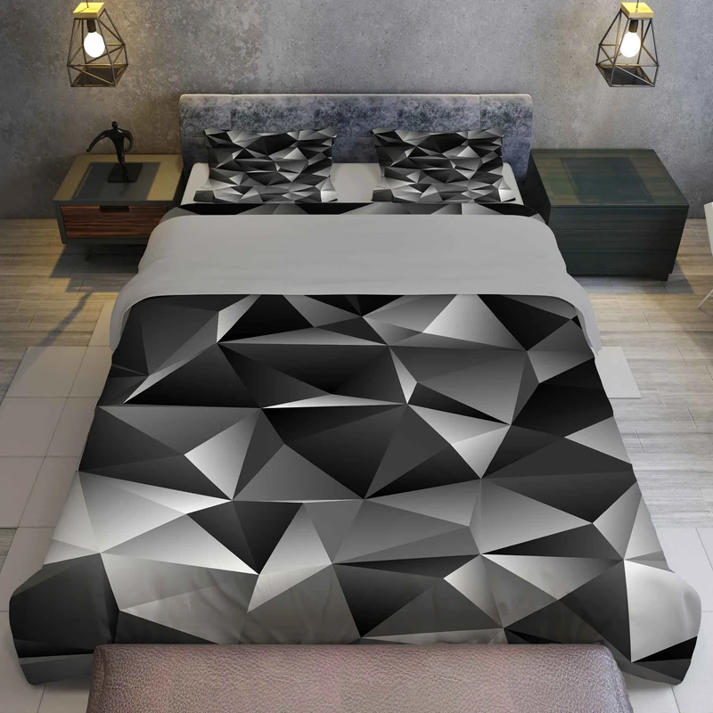 سرویس روتختی مدل سه بعدی هندسی TXY22 تک نفره 5 تکه