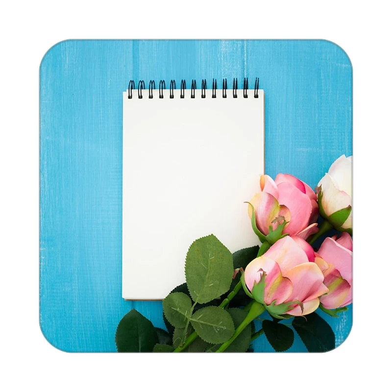 زیر لیوانی کاکتی طرح گل مدل mp16162