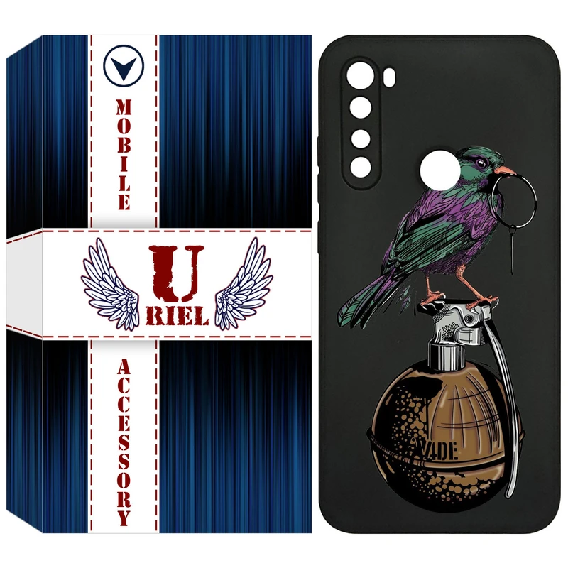 کاور یوریل مدل KSH کد 31 طرح پرنده مناسب برای گوشی موبایل شیائومی Redmi Note 8