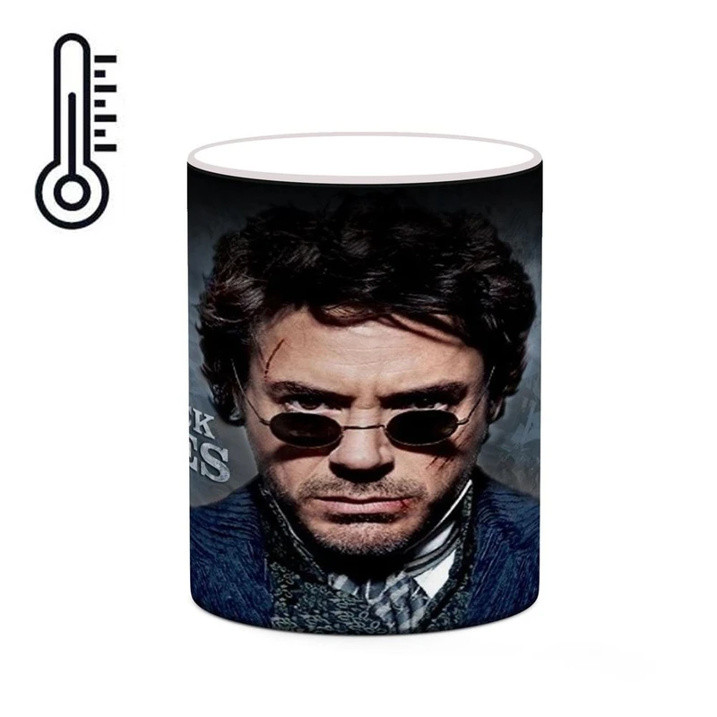 ماگ حرارتی کاکتی طرح Robert Downey Jr مدل mgh27188
