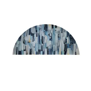 پادری مدل نیم دایره طرح ابروبادی کد 9177 سایز 90×45 سانتی متر