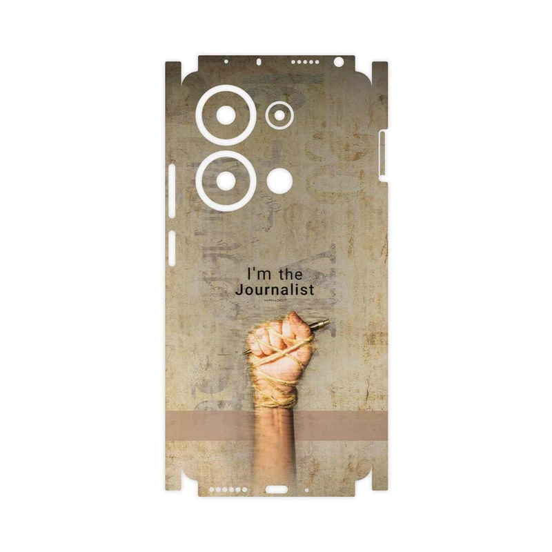 برچسب پوششی ماهوت مدل Journalist-FullSkin مناسب برای گوشی موبایل شیائومی Poco M6 Pro 4G
