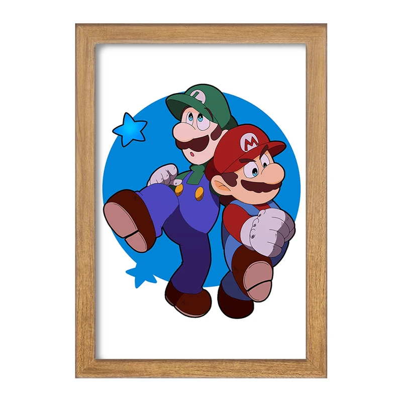 تابلو خندالو مدل (Mario) بازی سوپر ماریو کد 31519