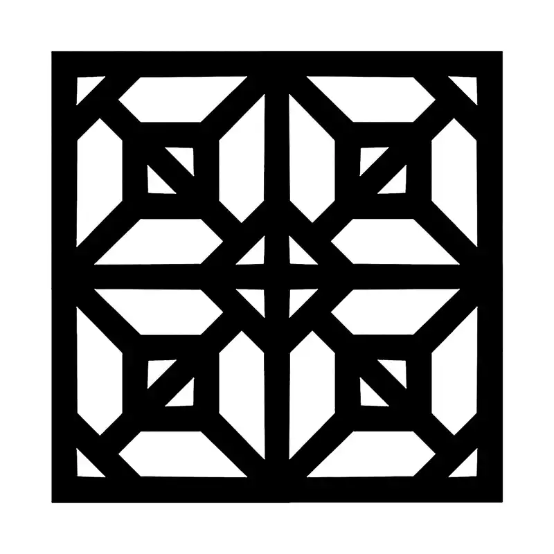 شابلون باتیس آرت طرح تذهیب کد 50-580