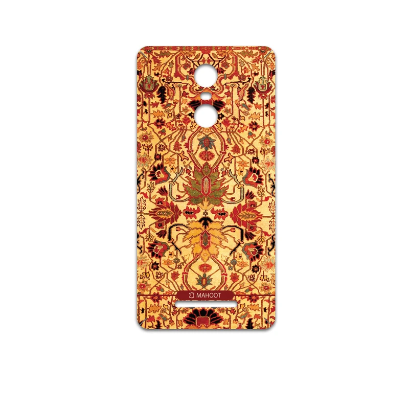 برچسب پوششی ماهوت مدل Persian-Carpet-Yellow مناسب برای گوشی موبایل شیائومی Redmi Note 3