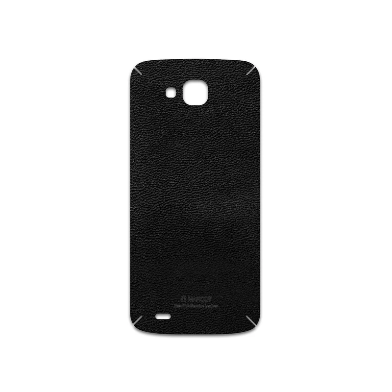 برچسب پوششی ماهوت مدل Black-Leather مناسب برای گوشی موبایل ال جی X venture