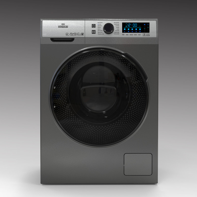 ماشین لباسشویی سپهر الکتریک مدل SE1284T ظرفیت 8 کیلوگرم
