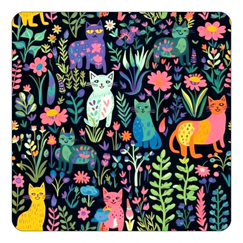 مگنت کاکتی طرح حیوانات رنگی مدل mp25947