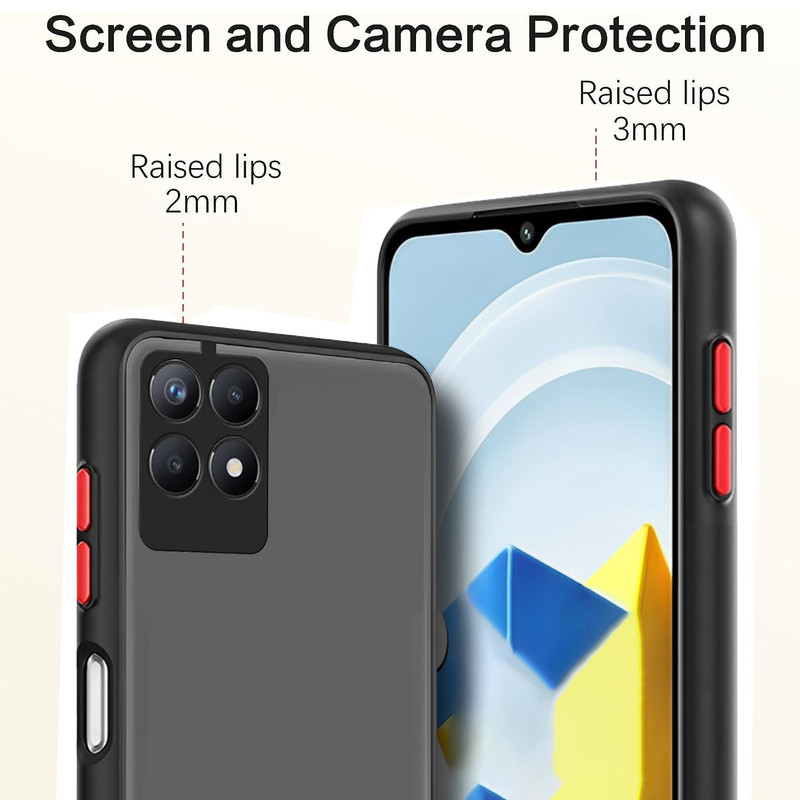 کاور گاردتک مدل MBC مناسب برای گوشی موبایل ریلمی Narzo 50 به همراه بند نگهدارنده