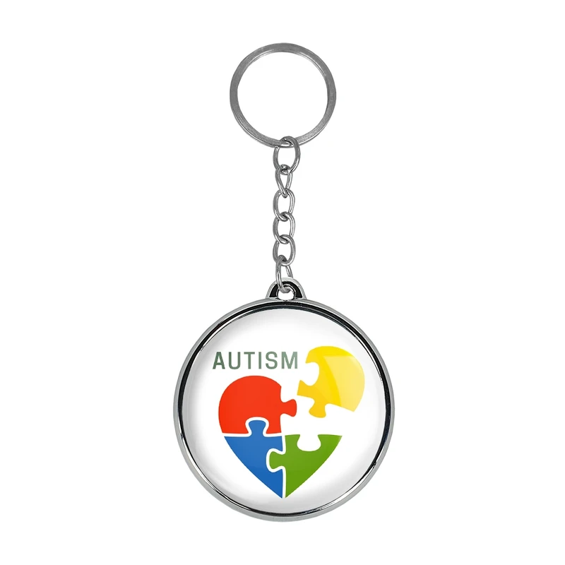جاکلیدی خندالو طرح اتیسم Autism مدل دوطرفه کد 2673926740