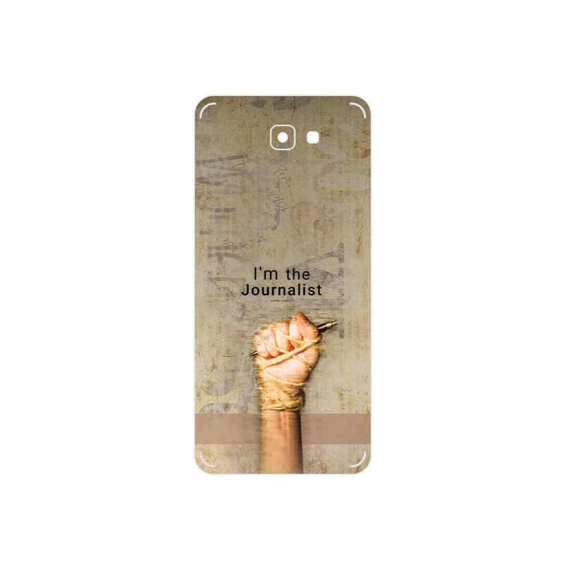 برچسب پوششی ماهوت مدل Journalist مناسب برای گوشی موبایل سامسونگ Galaxy J7 Prime 2