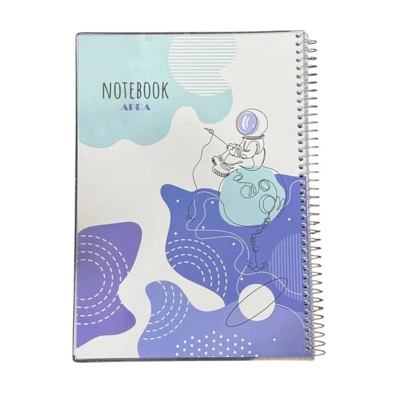 دفتر مشق 60 برگ مدل فضانورد کد 603