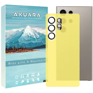 Akuara Back-Ring model Back Protector For Samsung Galaxy S24 Ultra 5G with lens protector