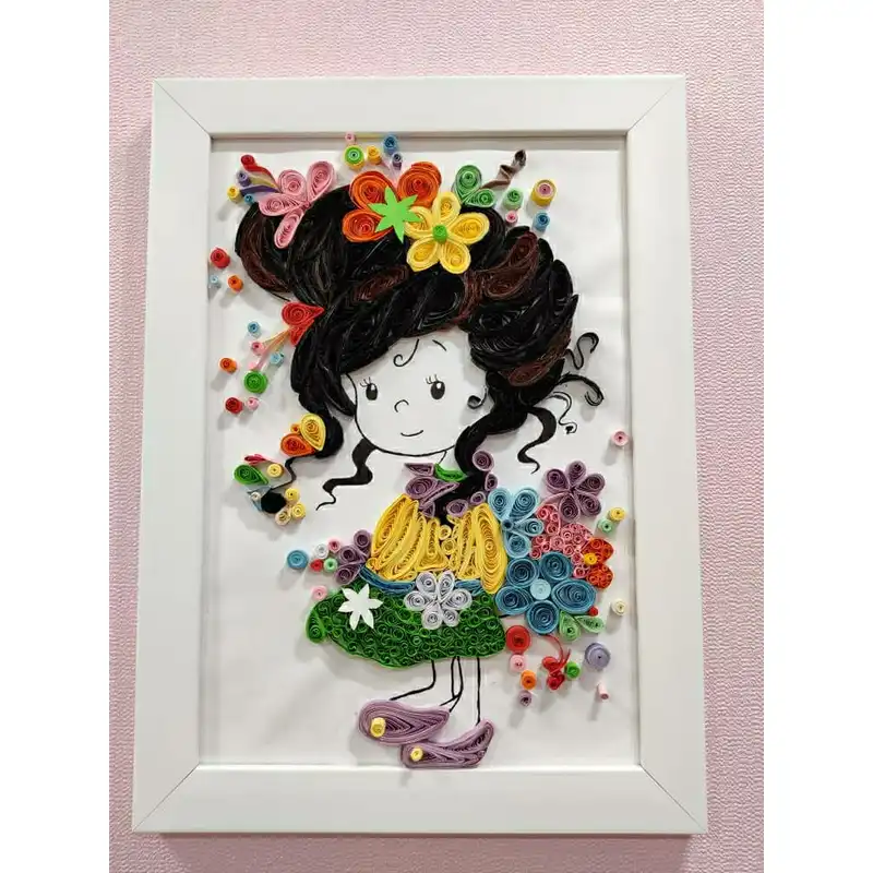 تابلو ملیله کاغذی مدل 1399