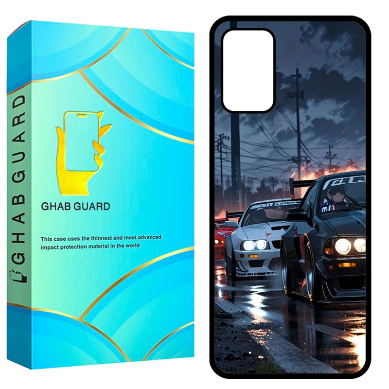 کاور قاب گارد طرح ماشین مدل CPA32G مناسب برای گوشی موبایل سامسونگ Galaxy A32 4G