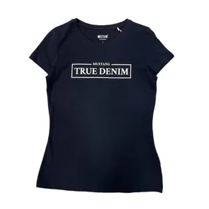تی شرت آستین کوتاه زنانه مدل true denim
