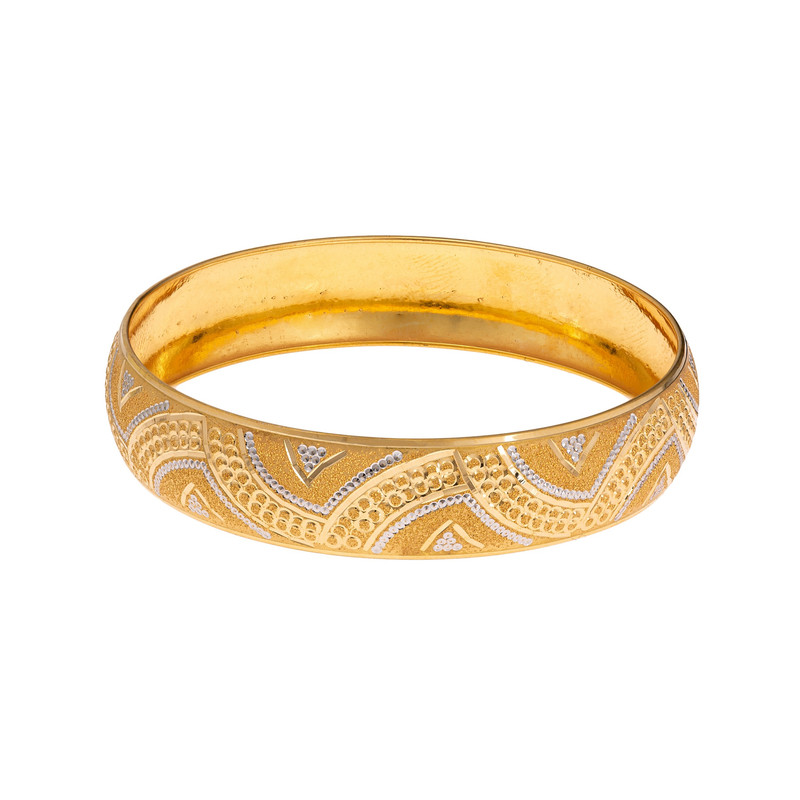 النگو طلا 18 عیار زنانه گالری یارطلا کد AL33-G-4 النگو طلا 18 عیار زنانه گالری یارطلا کد AL33-G-4