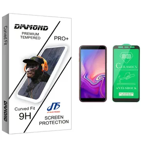 JF Diamond glass Ceramics Screen Protector For Samsung سامسونگ Galaxy J6 Plus