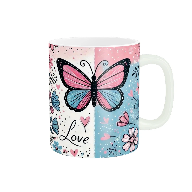 ماگ پاد آفرین طرح پروانه کد 6266