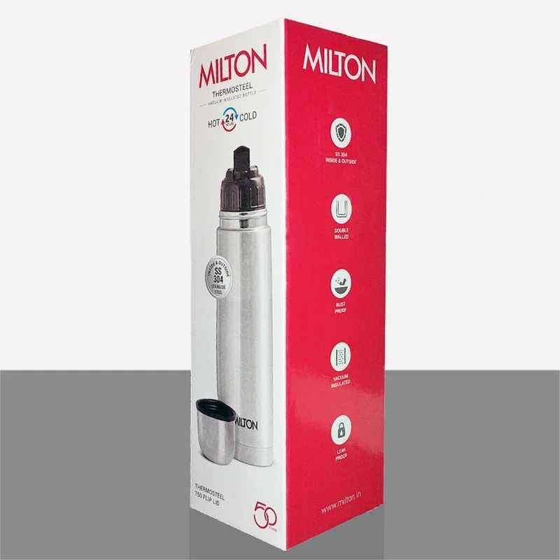 فلاسک میلتون مدل Am-1427 گنجایش 1 لیتر به همراه کاور