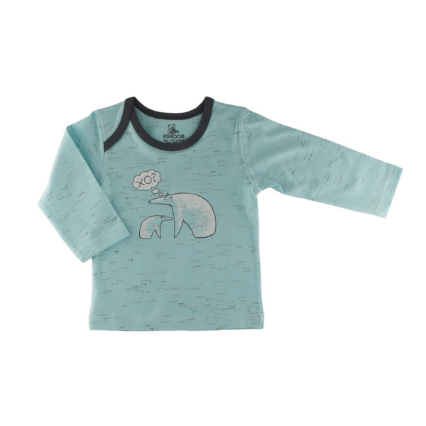 بلوز آستین بلند نوزادی آشور مدل XO