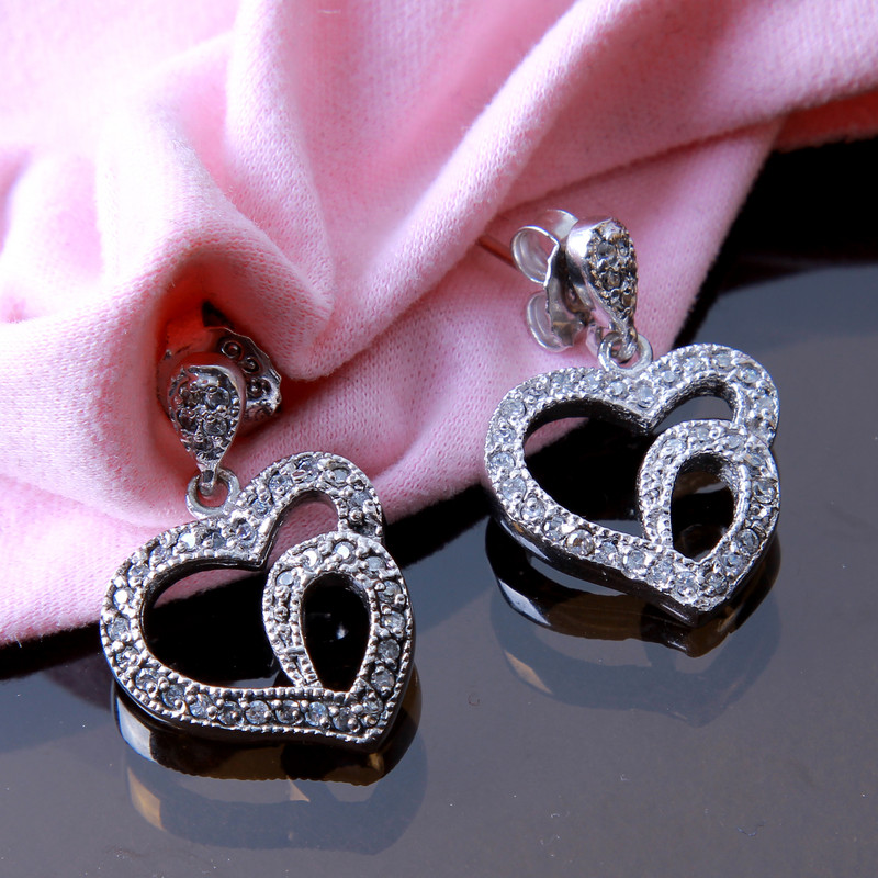 گوشواره نقره زنانه بازرگانی میلادی کد GZN_149 گوشواره نقره زنانه بازرگانی میلادی کد GZN_149