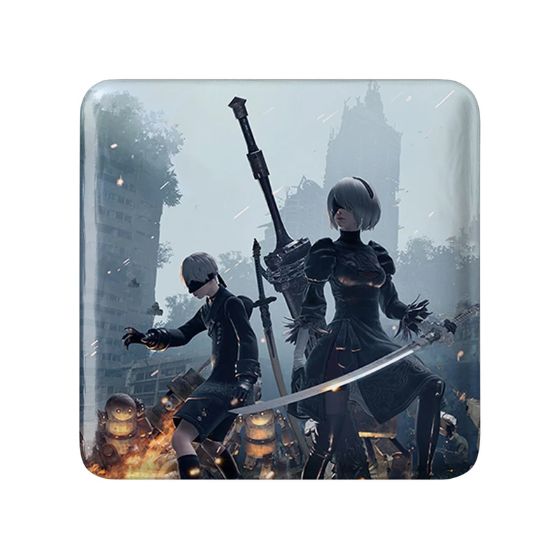 مگنت خندالو طرح کاور بازی نیراتوماتا مدل مربعی کد 30864