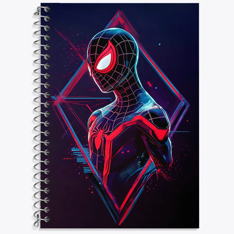 دفتر لغت 50 برگ خندالو طرح مرد عنکبوتی (Spider Man) کد N3577