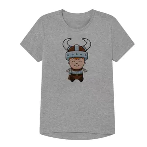 تی شرت آستین کوتاه پسرانه مدل بچه وایکینگ کد17 Z رنگ طوسی