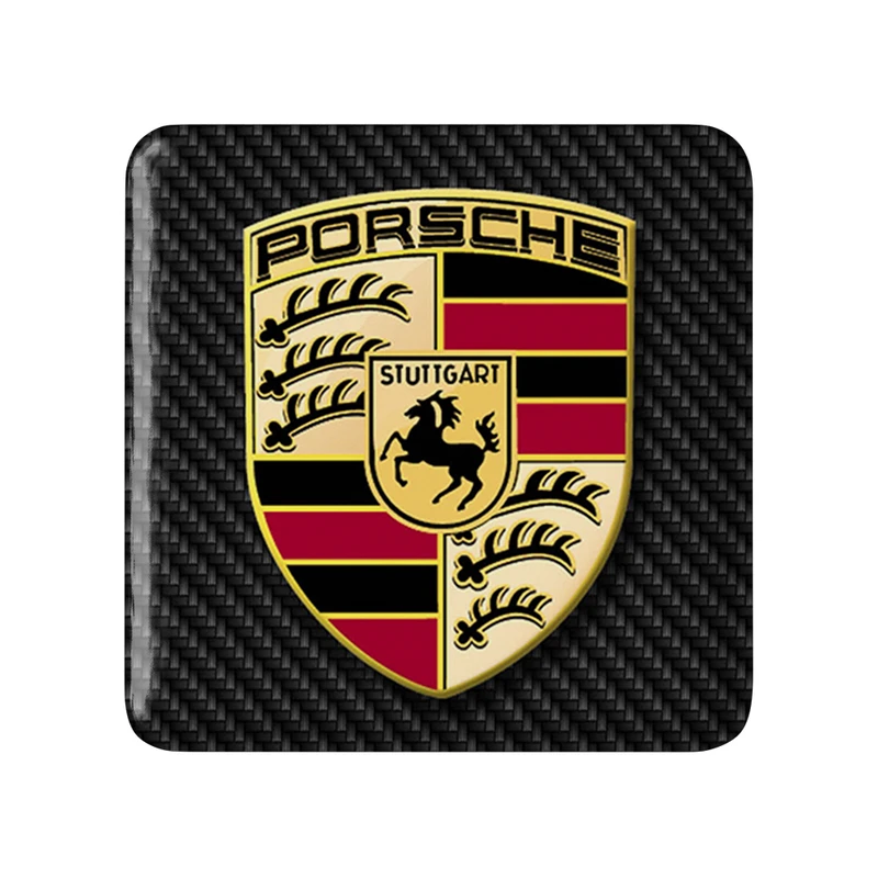 مگنت خندالو طرح پورشه Porsche مدل مربعی کد 30647