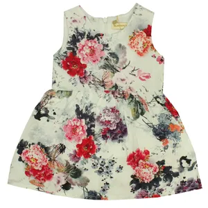 پیراهن دخترانه مدل گلدار کد 42