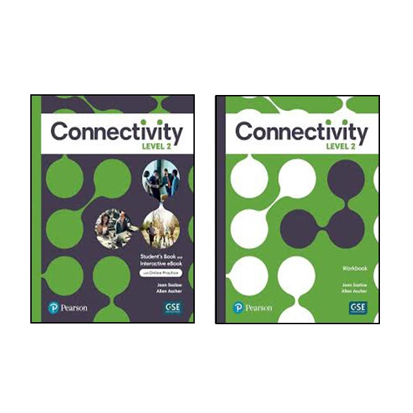کتاب Connectivity Level 2 اثر Joan Saslow و Allen Ascher انتشارات Pearson دو جلدی