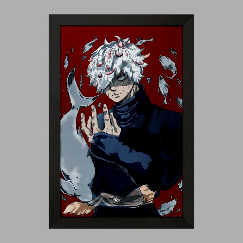 تابلو خندالو مدل گابیمارو انیمه بهشت جهنمیان کد 27095