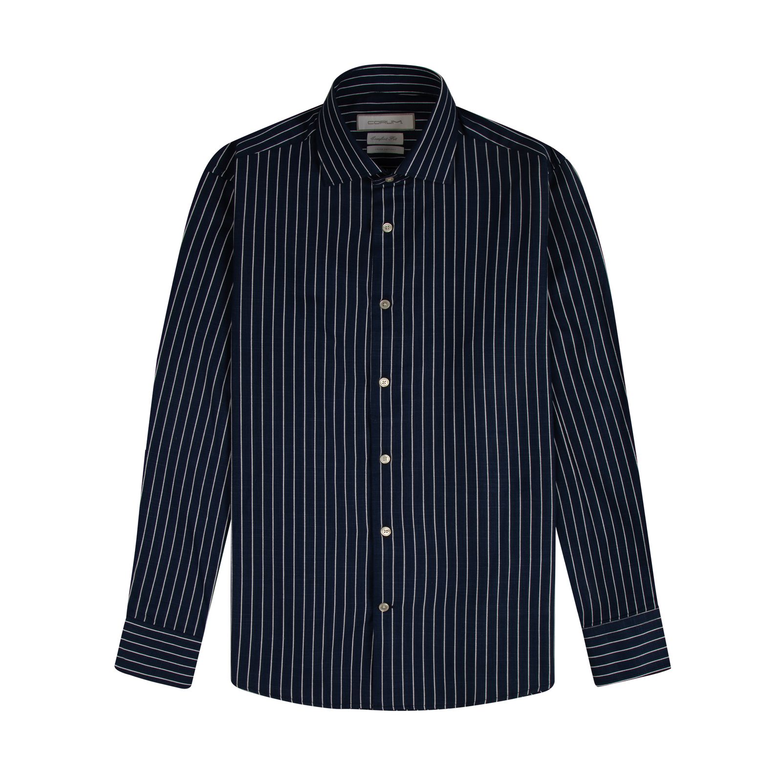 پیراهن آستین بلند یقه برگردان مردانه کروم مدل 2610105  -  - 7