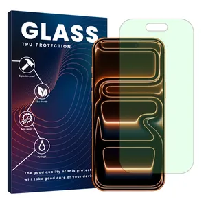 Glass green light screen protector suitable for Apple iPhone 17 Pro Mobile phone 