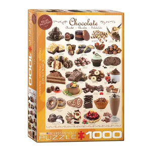 پازل 1000 تکه یوروگرافیکس پازلز مدل Chocolate كد 0411-6000
