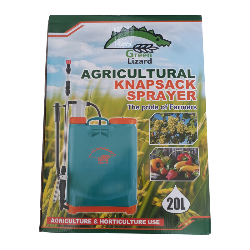 سم پاش پشتی گرین لیزارد مدل M20 گنجایش 20 لیتر