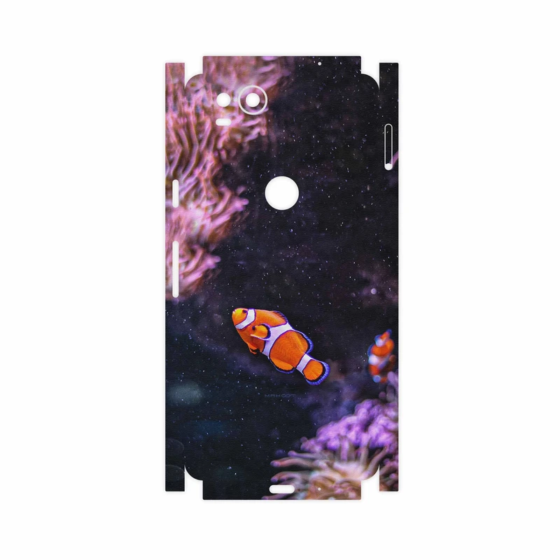 برچسب پوششی ماهوت مدل Clownfish-FullSkin مناسب برای گوشی موبایل گوگل Pixel 2