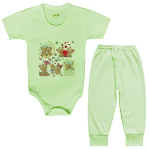 ست بادی و شلوار نوزادی کارانس مدل BSTG-3268